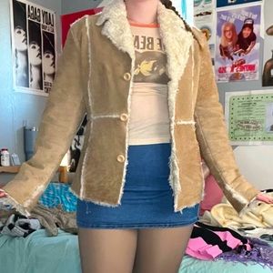 Vintage Suede Coat